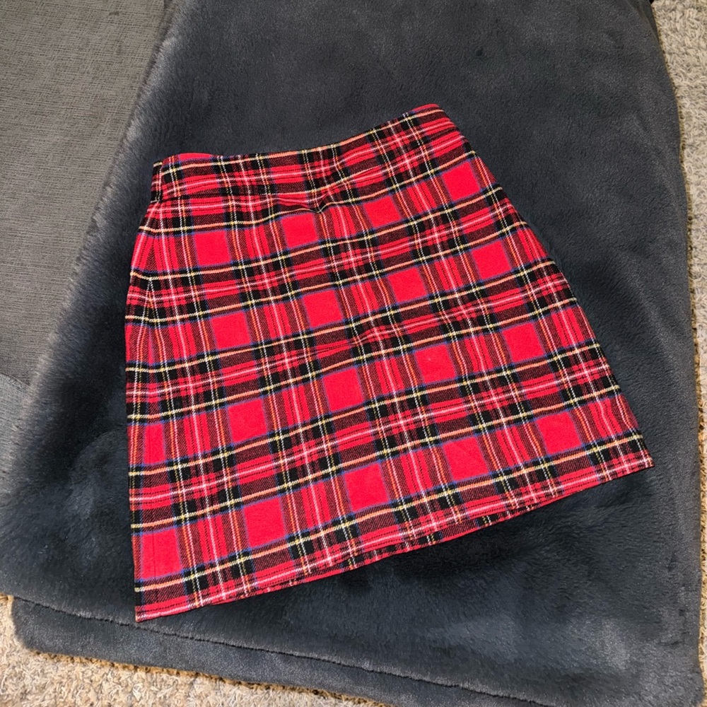 Plaid Holiday Skirt from J.Crew